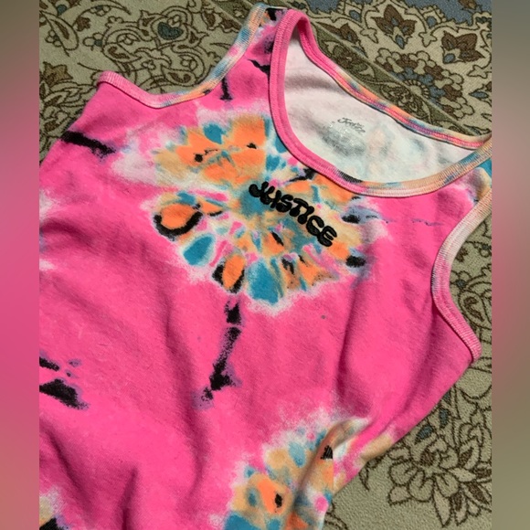 (Girls 7-8) tank top-tie-dye - Picture 2 of 5